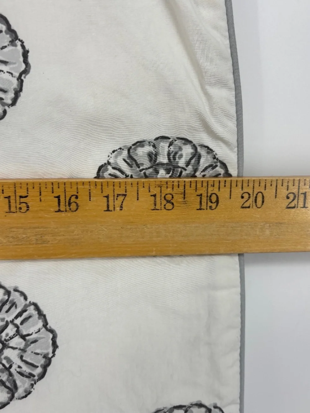 Pottery Barn Set of Two Standard Pillow Shams Imani Medallion Gray Reversible